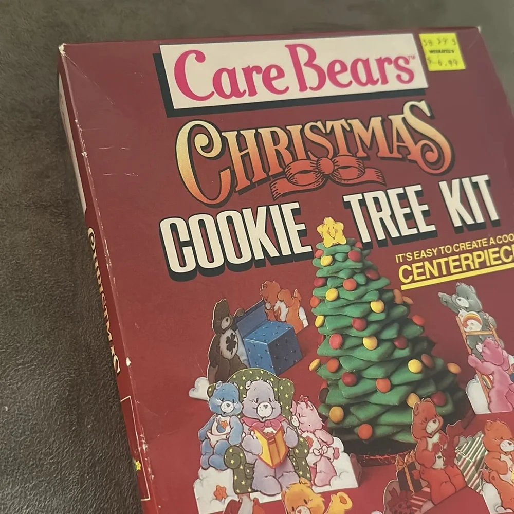 Wilton *VINTAGE* *SEALED* Care Bears Christmas Cookie Tree Kit